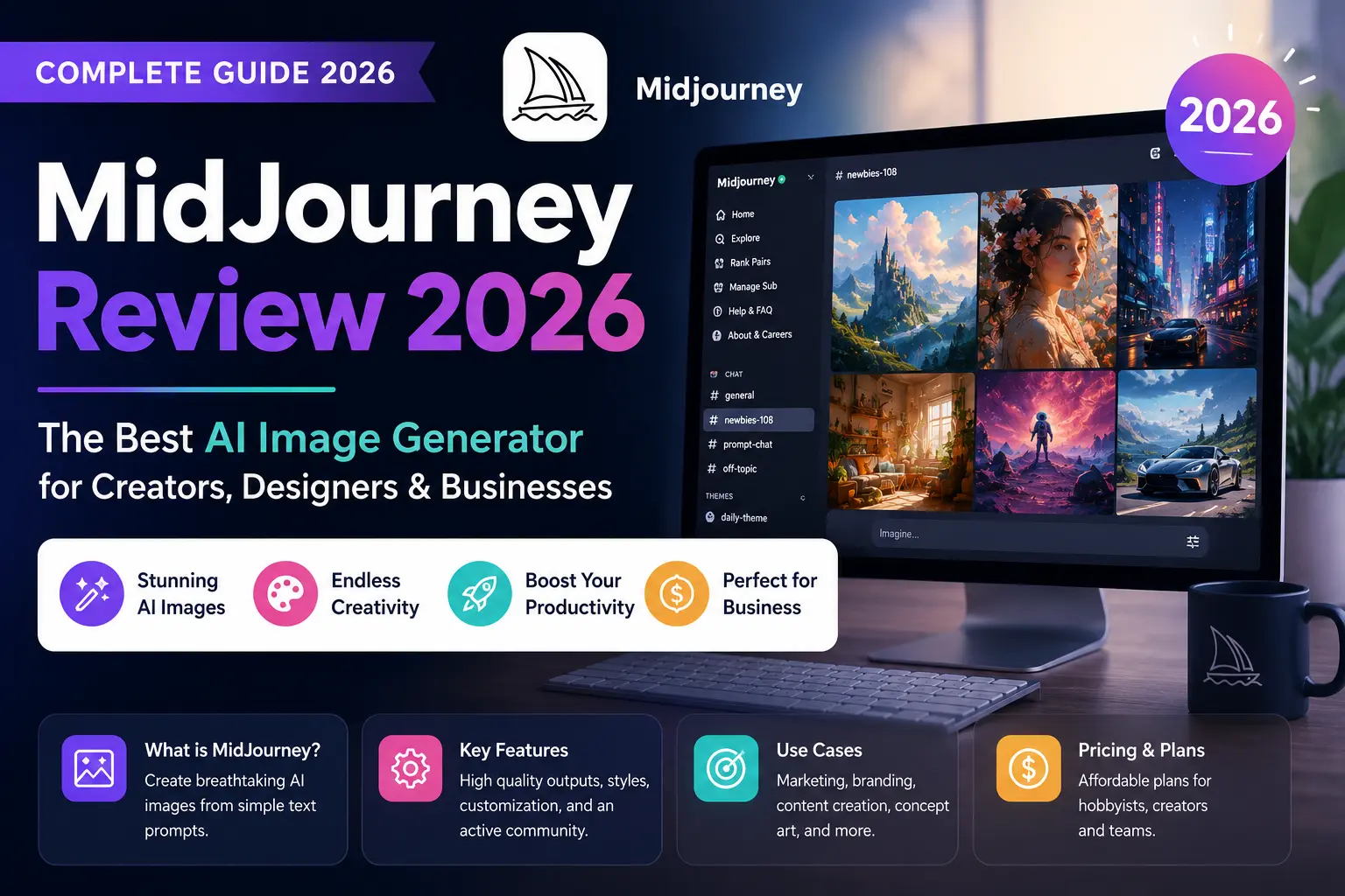 Midjourney Review (2026): The AI Image Generator for Stunning Artwork & Creative Design